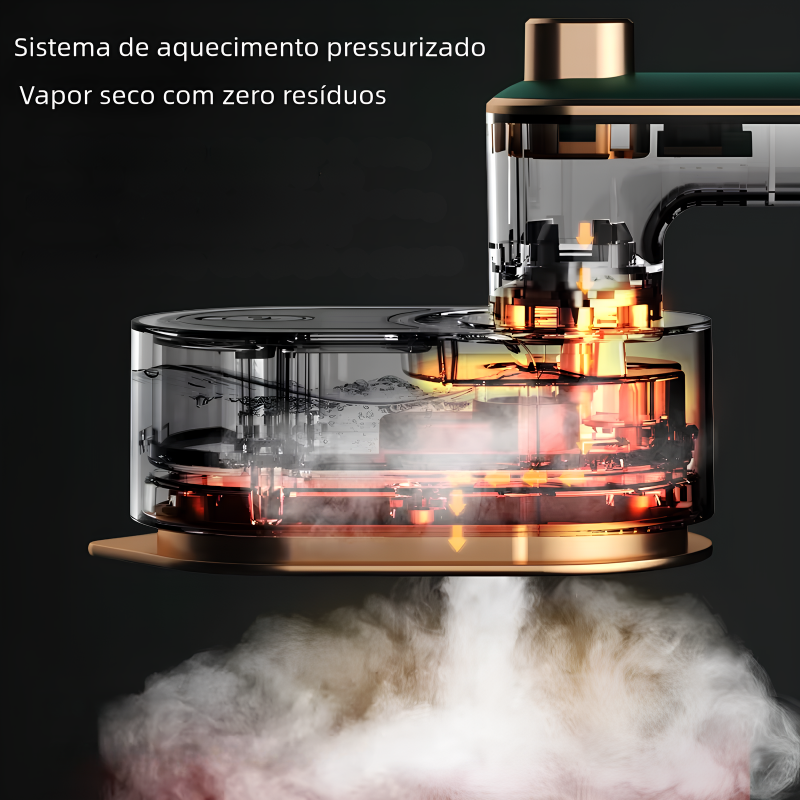 Mini Ferro de Passar Roupas a Vapor Pratique