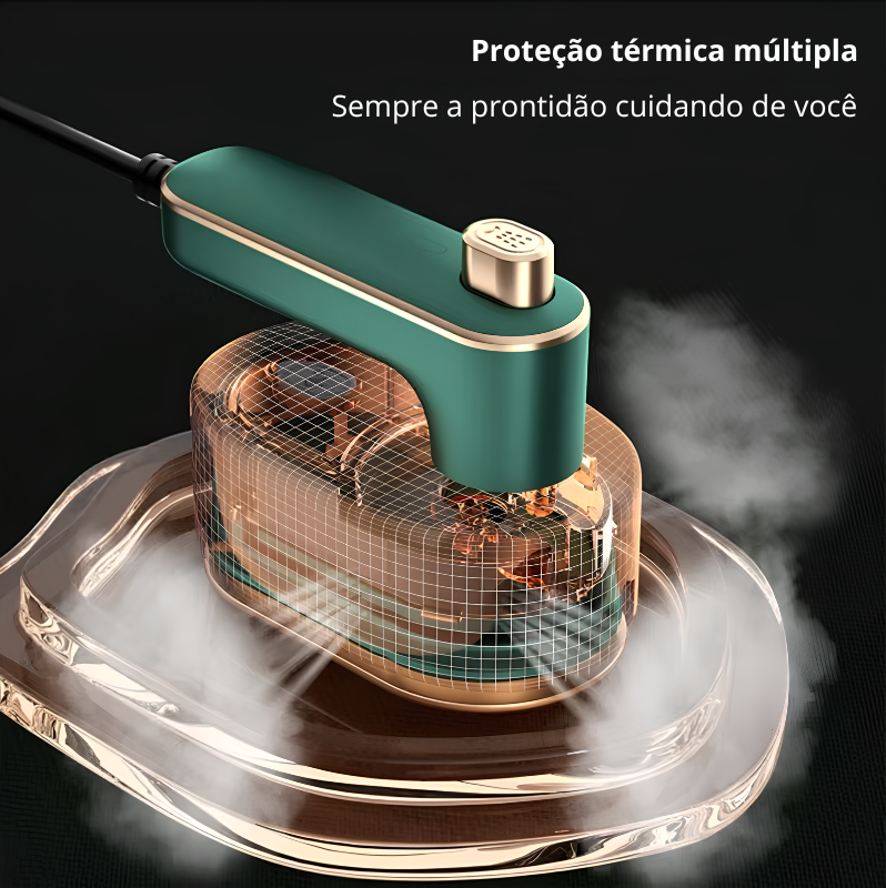 Mini Ferro de Passar Roupas a Vapor Pratique